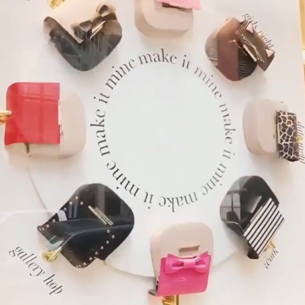 Bag Only Kate Spade Make It Mine Camila Heritage bag clutch crossbody (no flaps) - Picture 9 of 16